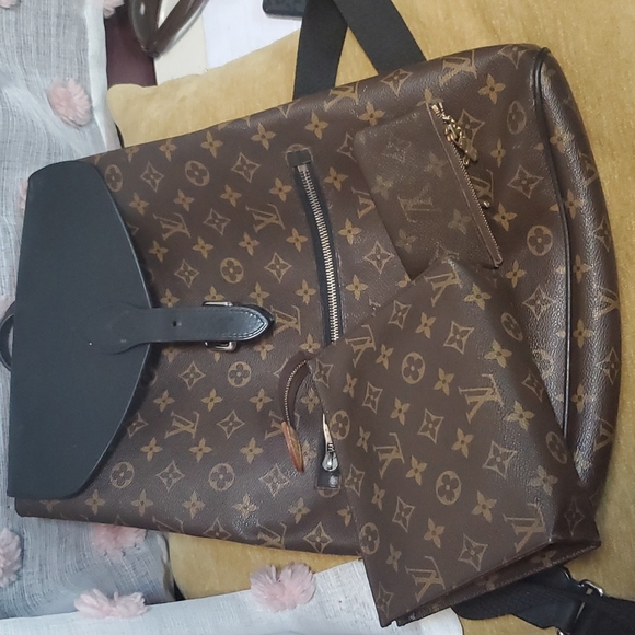 Louis Vuitton Josh Backpack Macassar #45689L13B - Picture 6 of 6